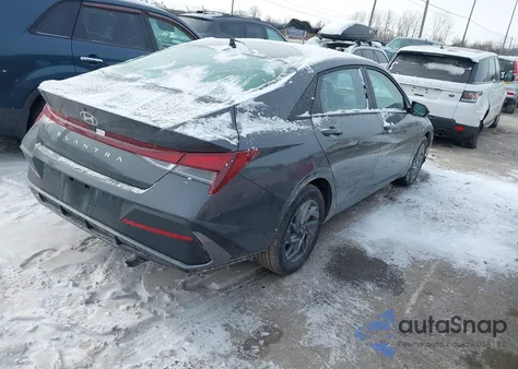 2024 Hyundai Elantra Sel from USA, damaged, VIN KMHLM4DG3RU819828